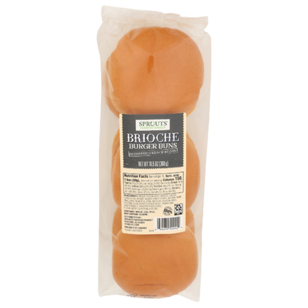 Sprouts Brioche Burger Buns