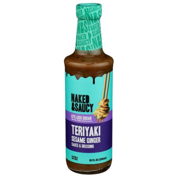 Naked & Saucy Organic Teriyaki Sesame Ginger Sauce & Dressing