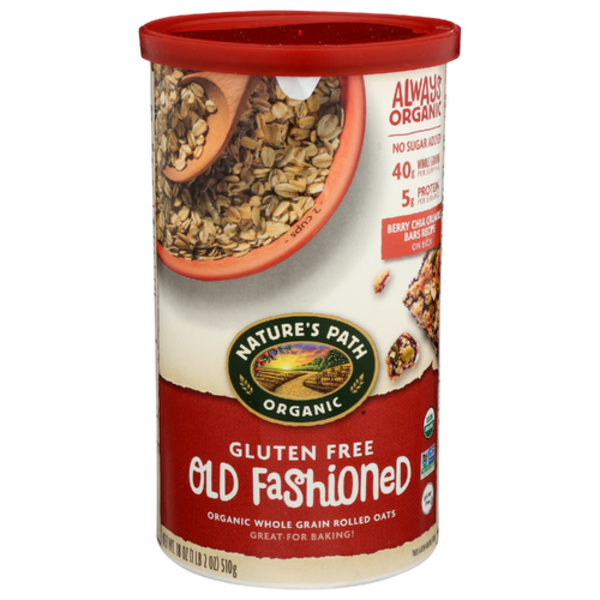 Nature's Path Organic Gluten Free Old Fashioned Oatmeal