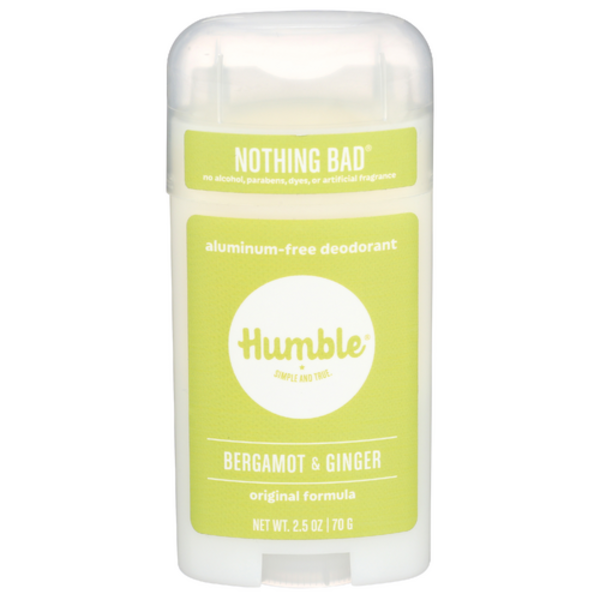 Humble Brands Bergamot & Ginger All Natural Deodorant