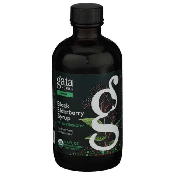 Gaia Herbs Black Elderberry Syrup