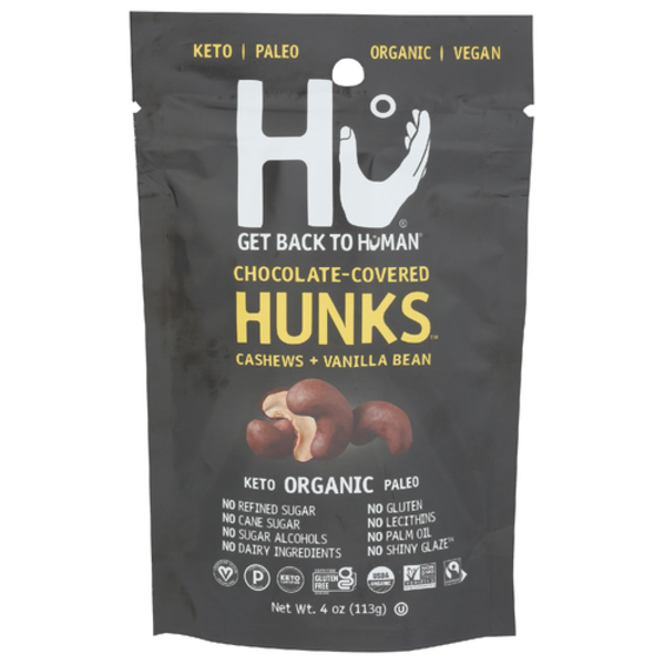 Hu Organic Cashews & Vanilla Bean Chocolate-Covered Hunks