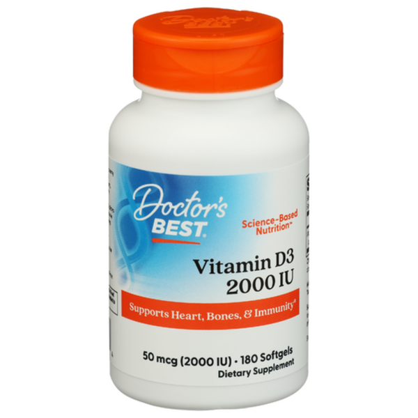 Doctor's Best Vitamin D3 2000 Iu