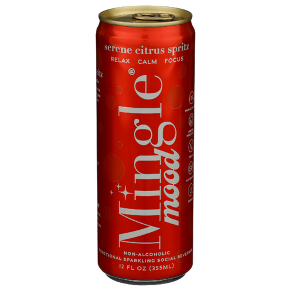 Mingle Mocktails Serene Citrus Spritz Non-Alcoholic Cocktail Single