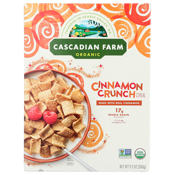 Cascadian Farm Organic Cinnamon Crunch Cereal