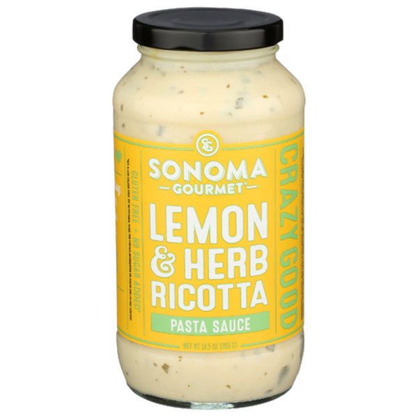 Sonoma Gourmet Lemon & Herb Ricotta Pasta Sauce