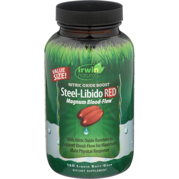 Irwin Naturals Steel-Libido Red