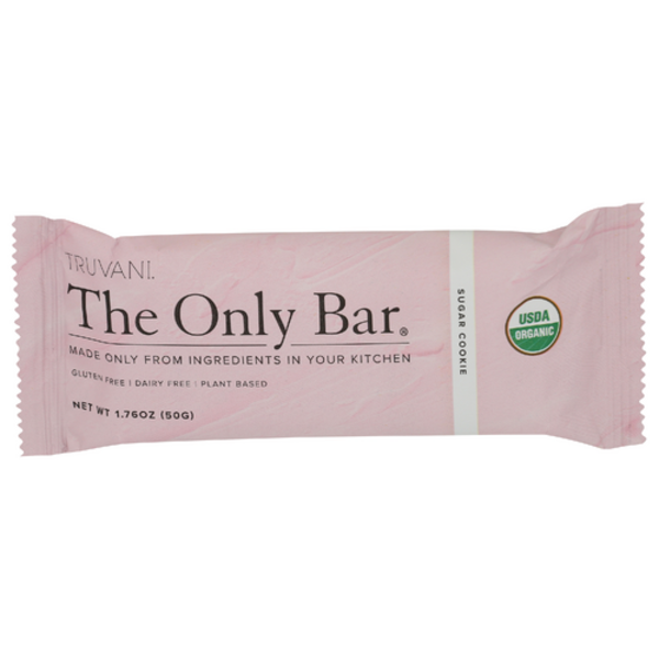 Truvani Organic Sugar Cookie The Only Bar