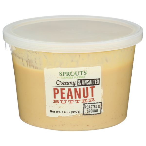Sprouts Creamy & Unsalted Peanut Butter