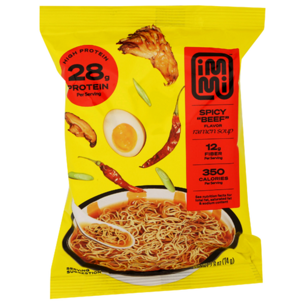 Immi Spicy "Beef" Flavor Ramen Soup