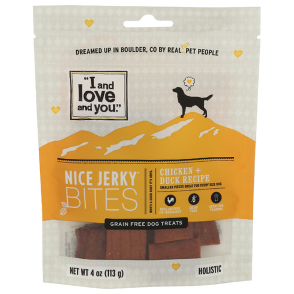 I And Love And You Chicken & Duck Nice Jerky Bites