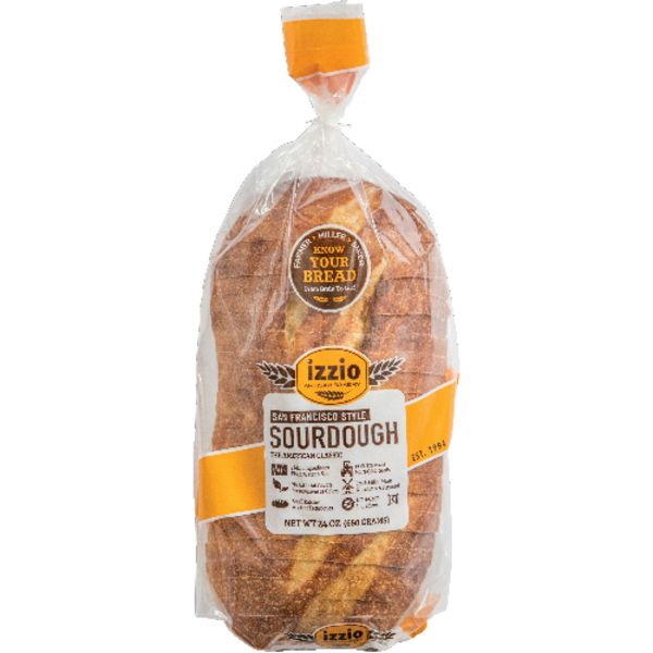 Izzio Artisan Bakery San Francisco Style Sourdough Bread