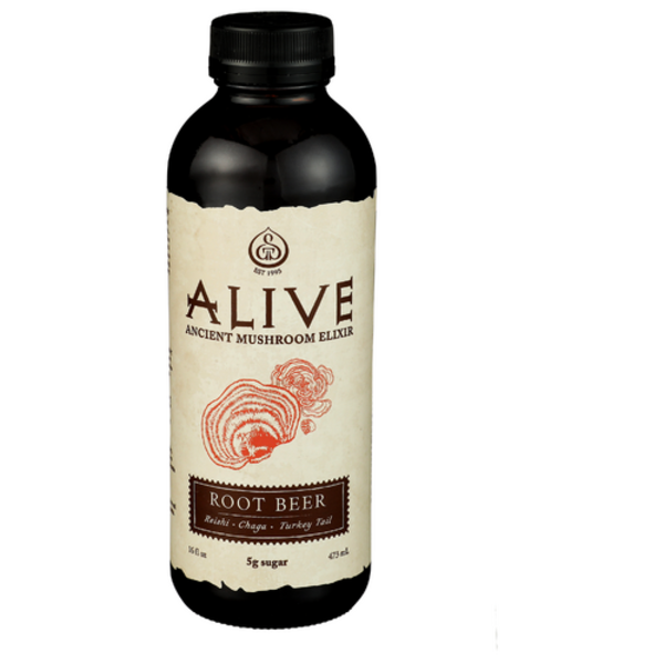 Gt's Living Foods Root Beer Ancient Mushroom Elixir