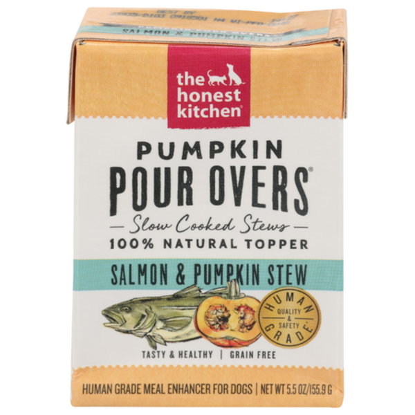 The Honest Kitchen Salmon & Pumpkin Grain Free Stew Pumpkin Pour Overs