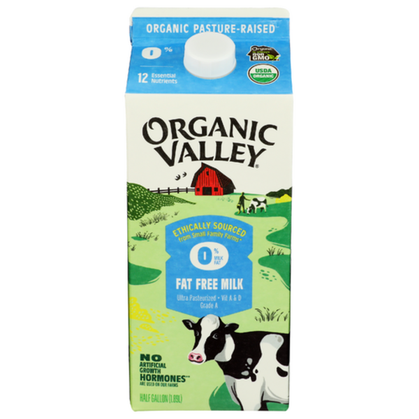 Organic Valley Organic Fat Free Milk