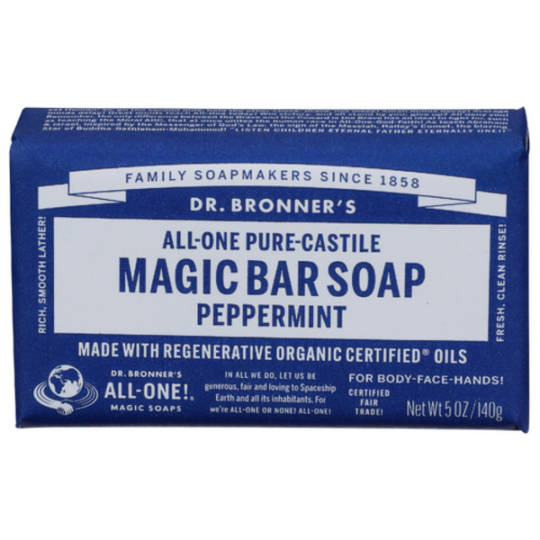 Dr. Bronner's Peppermint Bar Soap