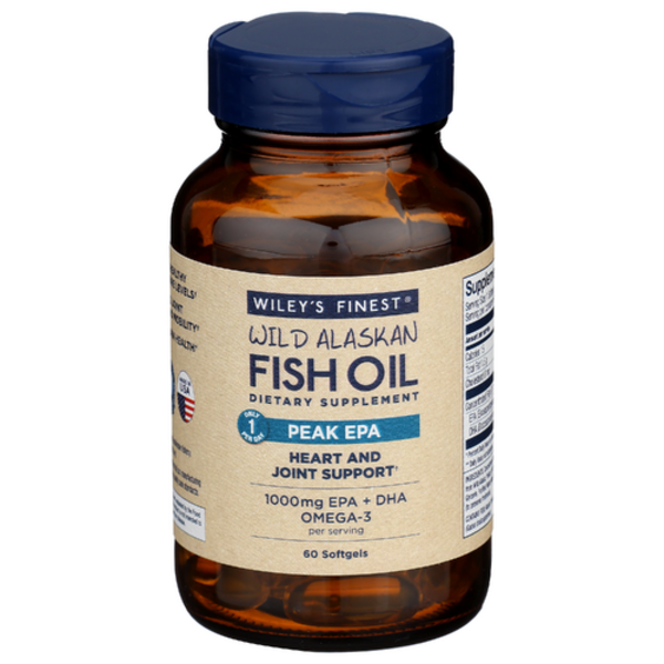 Wiley's Finest Wild Alaskan Fish Oil Peak EPA