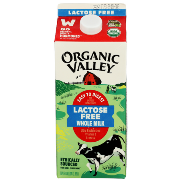 Organic Valley Organic Lactose Free Whole Milk