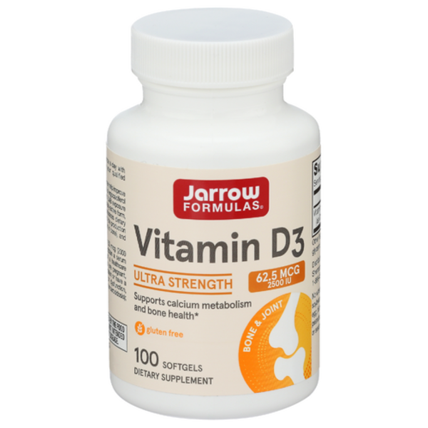 Jarrow Formulas Vitamin D3 2500 Iu