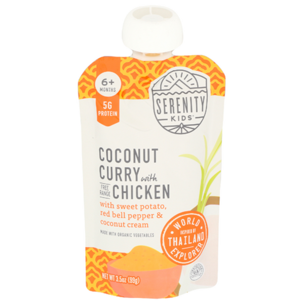 Serenity Kids Coconut Curry Chicken with Organic Vegetables