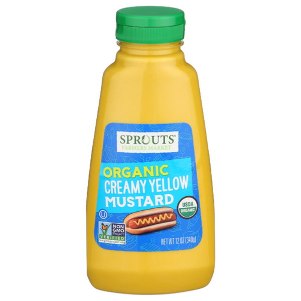 Sprouts Organic Creamy Yellow Mustard
