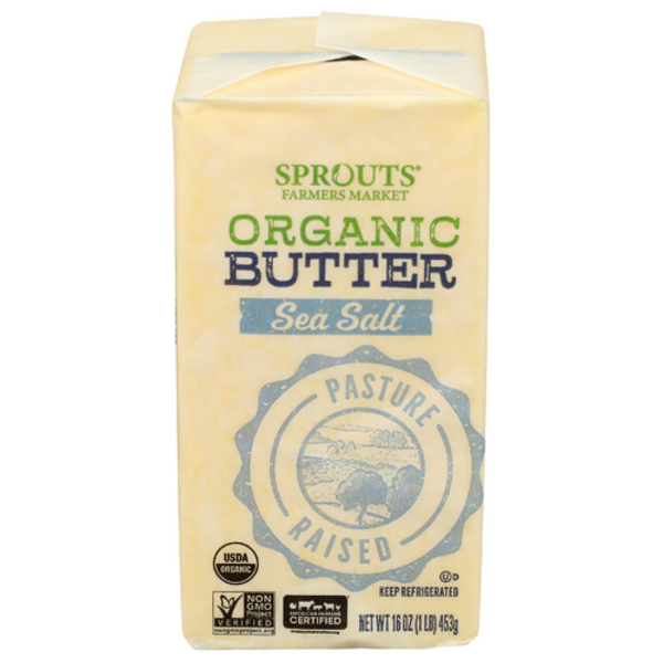 Sprouts Organic Sea Salt Butter