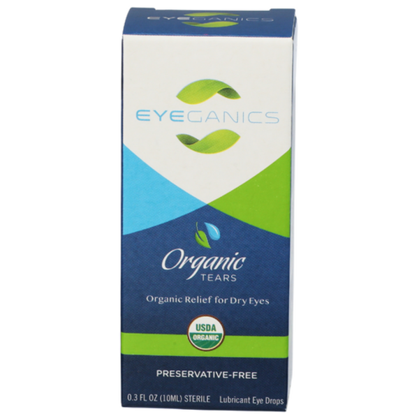 Eyeganics Organic Dry Eye Relief Drops