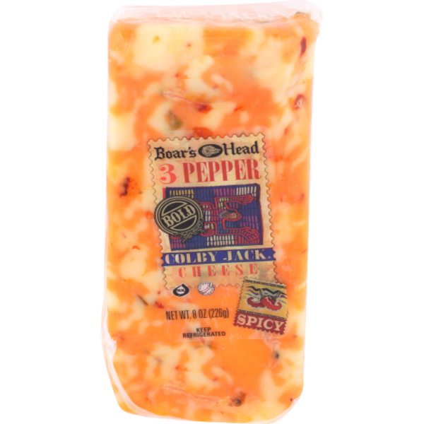 Boar's Head Brand 3 Pepper Colby Jack Cheese