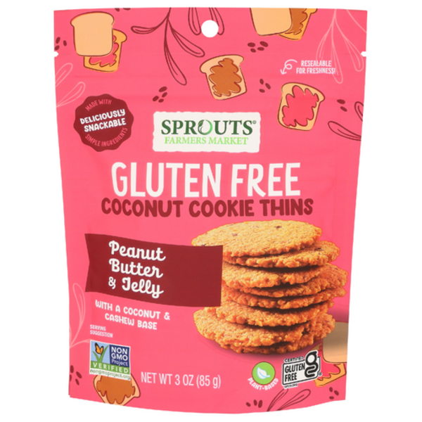 Sprouts Peanut Butter & Jelly Coconut Cookie Thins