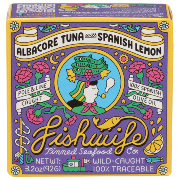 Fishwife Tinned Seafood Co. Albacore Tuna With Spanish Lemon