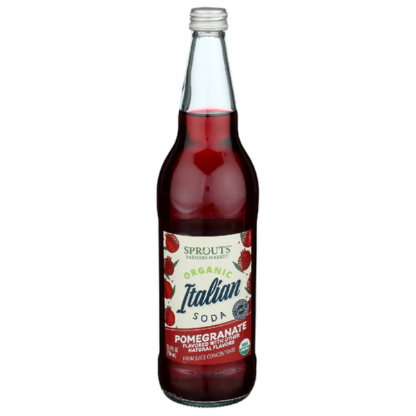 Sprouts Organic Pomegranate Italian Soda