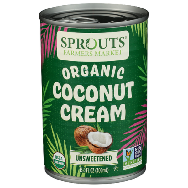 Sprouts Organic Coconut Cream