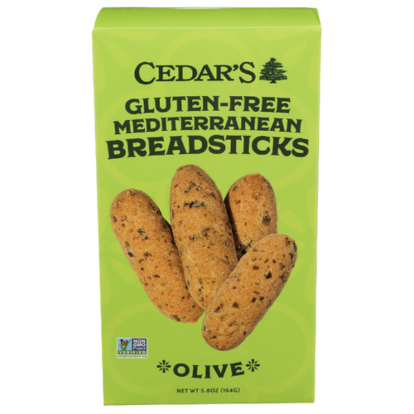 Cedar's Mediterranean Foods Olive Gluten-Free Mediterranean Breadsticks