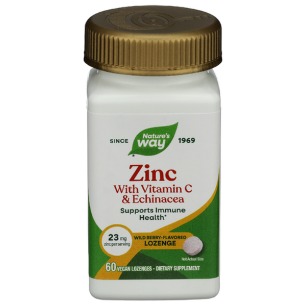 Nature's Way Wild Berry Zinc Lozenges