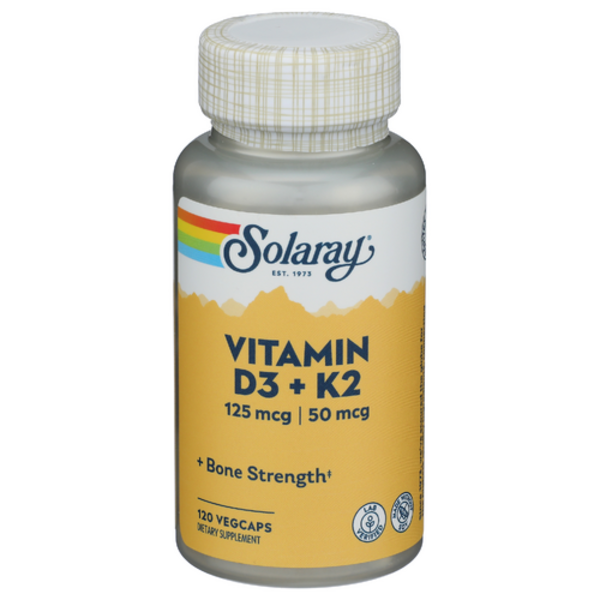 Solaray Vitamin D-3 & K-2