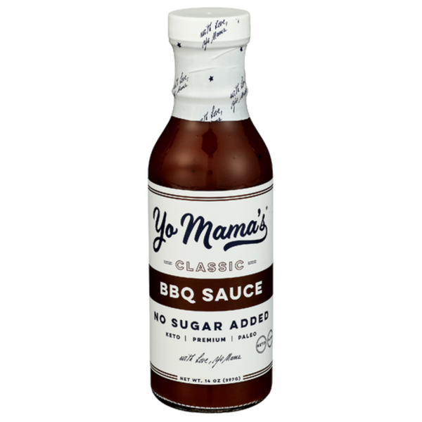 Yo Mama's Foods Classic BBQ No Sugar Added Sauce