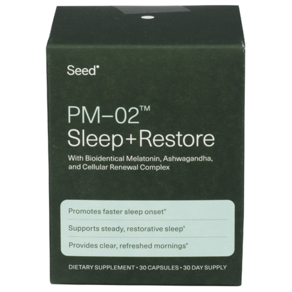 Seed PM-02 Sleep + Restore