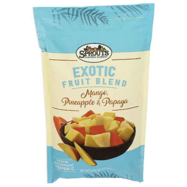 Sprouts Frozen Exotic Fruit Blend Mango, Pineapple & Papaya