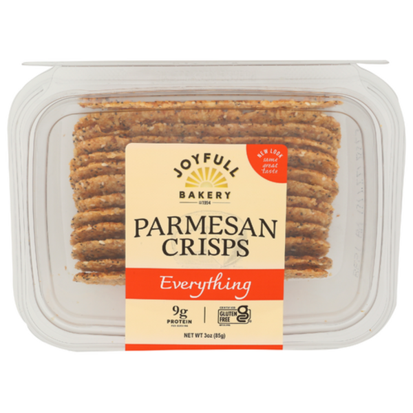 Joyfull Bakery Everything Parmesan Crisps