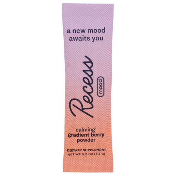 Recess Gradient Berry Mood Magnesium Superblend Powder Single Stick