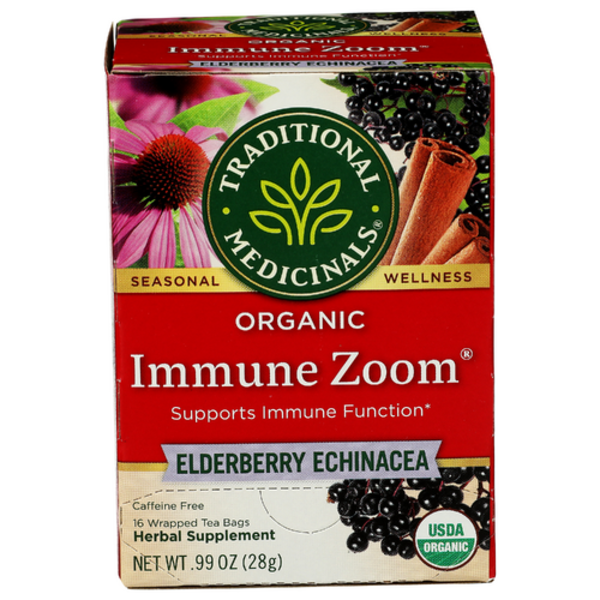 Traditional Medicinals Organic Immune Zoom Elderbery Echinacea