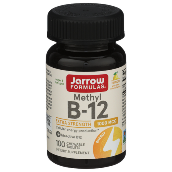 Jarrow Formulas Methyl B-12 Lemon Flavor