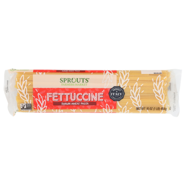 Sprouts Fettuccine Durum Wheat Pasta