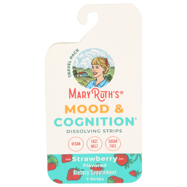 Mary Ruth's Strawberry Mood & Cognition Dissolving Strips