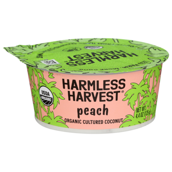 Harmless Harvest Organic Peach Dairy-Free Coconut Yogurt Alternative