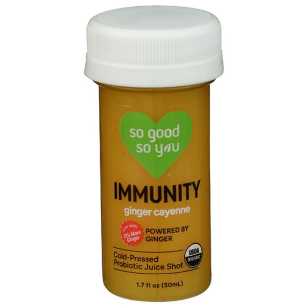 So Good So You Ginger Immunity Probiotic Shot