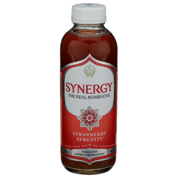 Gt's Living Foods Synergy Strawberry Serenity Kombucha