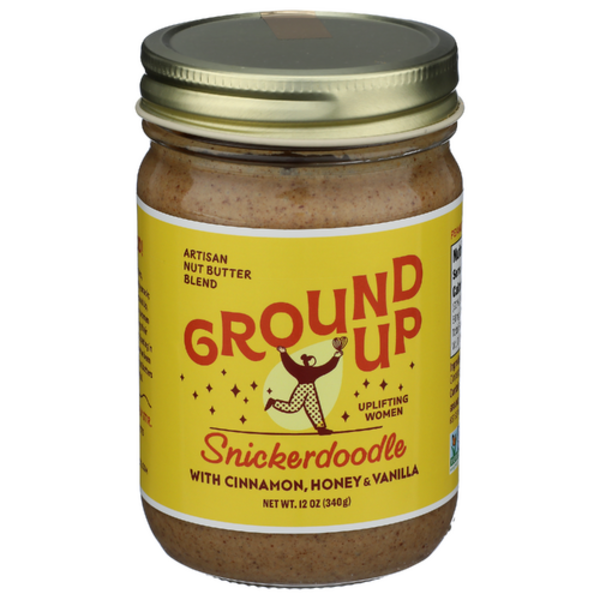 Ground Up Nut Butters Snickerdoodle Aritisan Nut Butter Blend