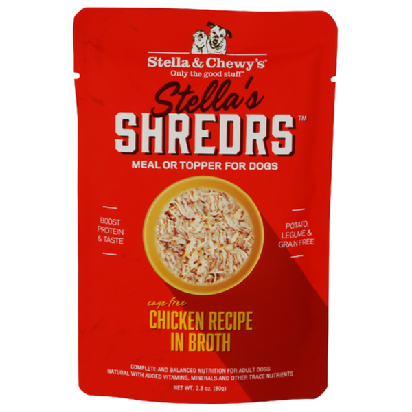 Stella And Chewys Chicken Recipe In Broth Stella's Shredrs Meal Or Topper For Dogs