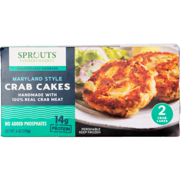 Sprouts Maryland Style Crab Cakes 2 Count